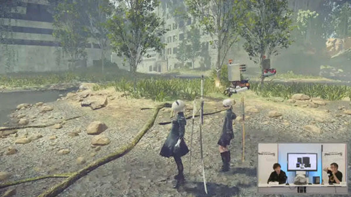 Hlavní obrázek článku: 31 minut z akční hry NieR: Automata