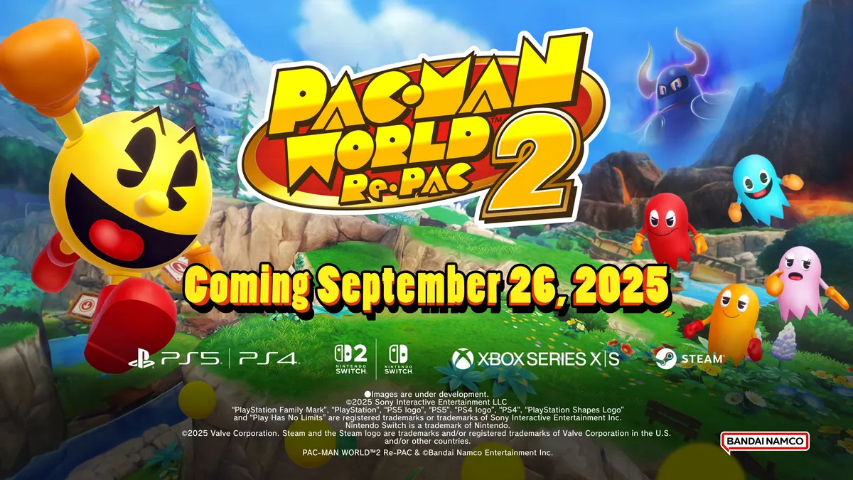 Hlavní obrázek článku: Oznámena plošinovka Pac-Man World 2 Re-Pac, vyjde v září