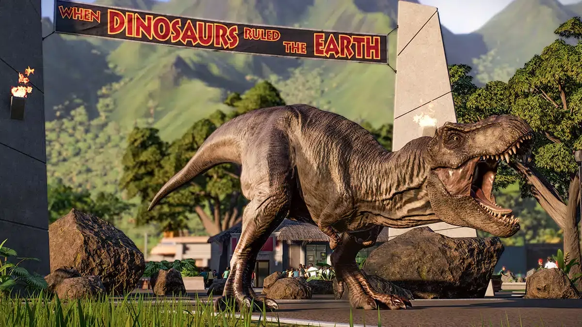 Hlavní obrázek článku: Vyšla budovatelská strategie Jurassic World Evolution 3, podívejte se na launch trailer