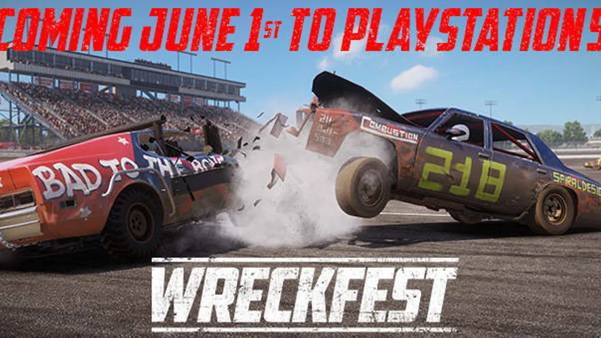 Hlavní obrázek článku: Hra Wreckfest vyjde začátkem června pro PS5