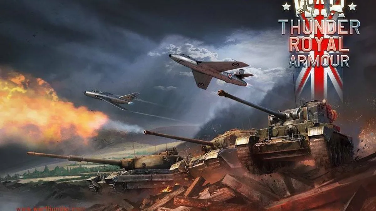 Hlavní obrázek článku: War Thunder dostal update na 1.55 "Royal Armour"