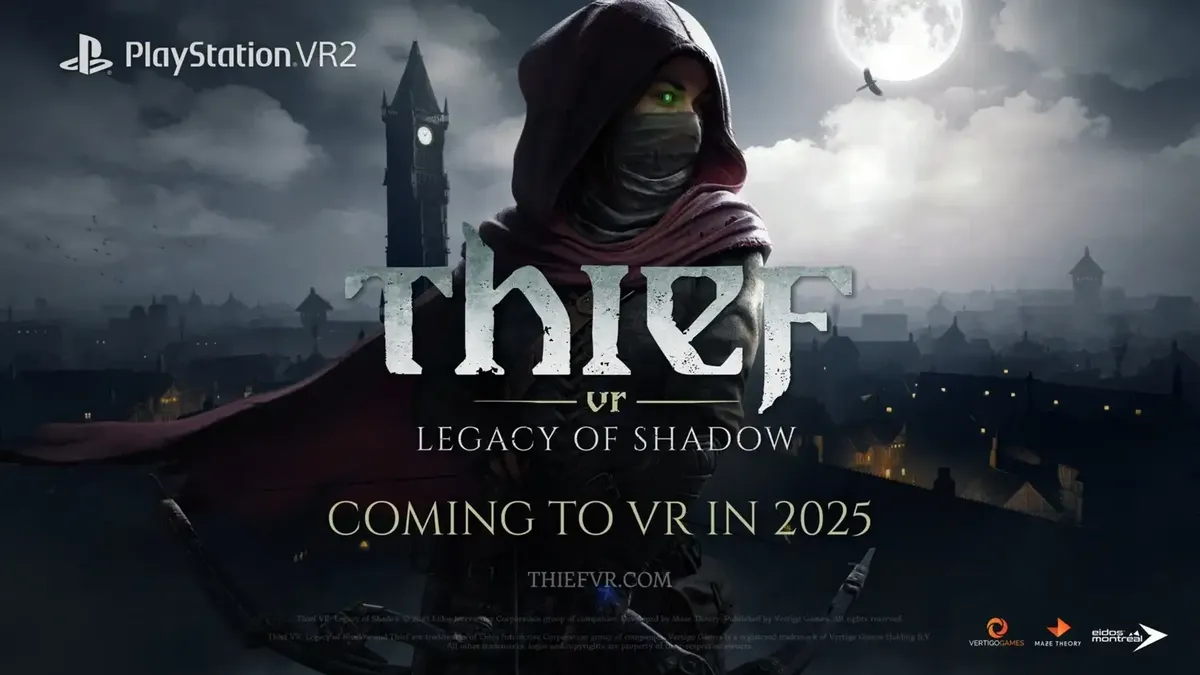 Hlavní obrázek článku: Gameplay video z připravované stealth hry Thief VR: Legacy of Shadow pro PlayStation VR2