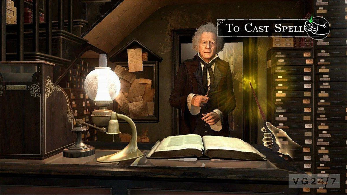 Harry Potter Kinect trailer