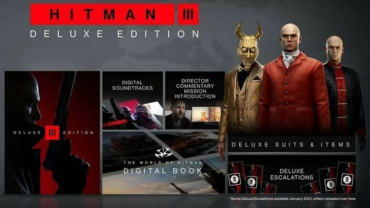 Hlavní obrázek článku: Představení Deluxe edice akční hry Hitman 3