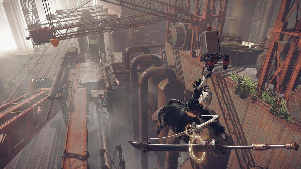 Nádherné obrázky z akční hry NieR: Automata