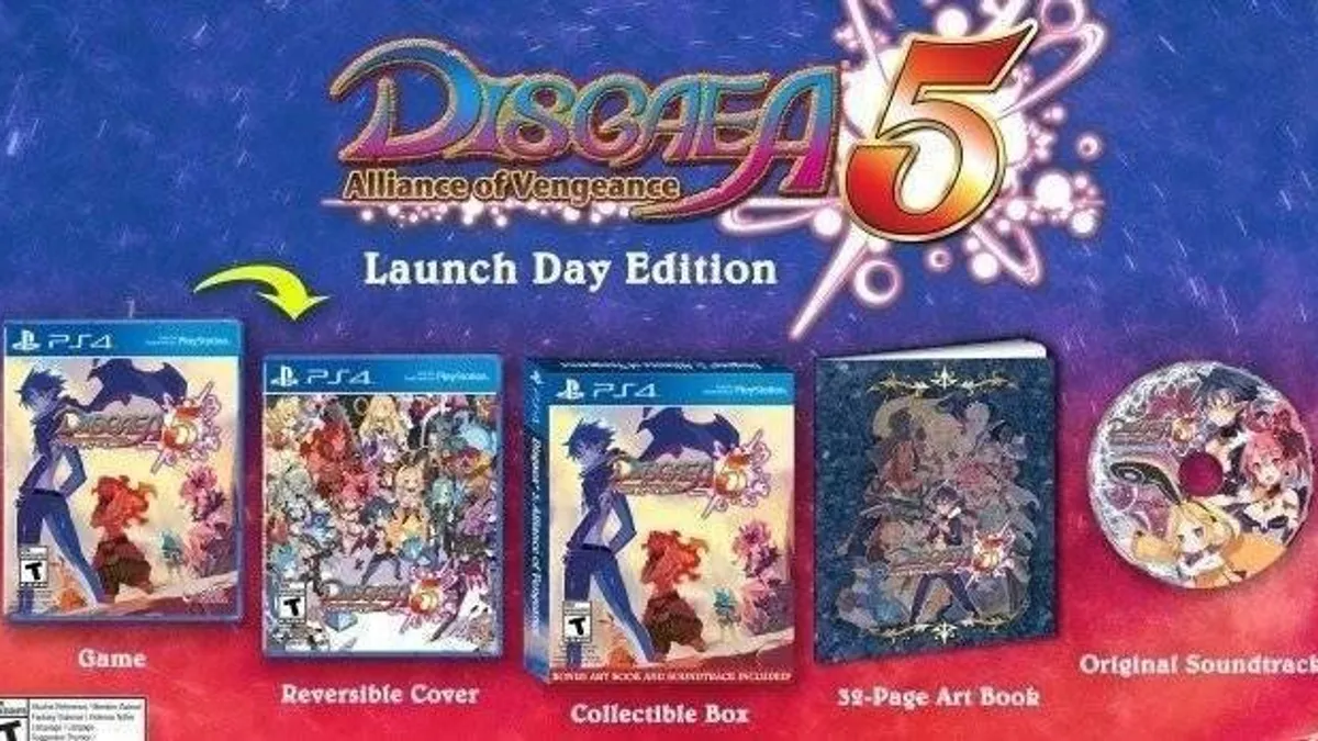 Hlavní obrázek článku: Disgaea 5: Alliance of Vengeance dostane pěknou launch edici v Evropě