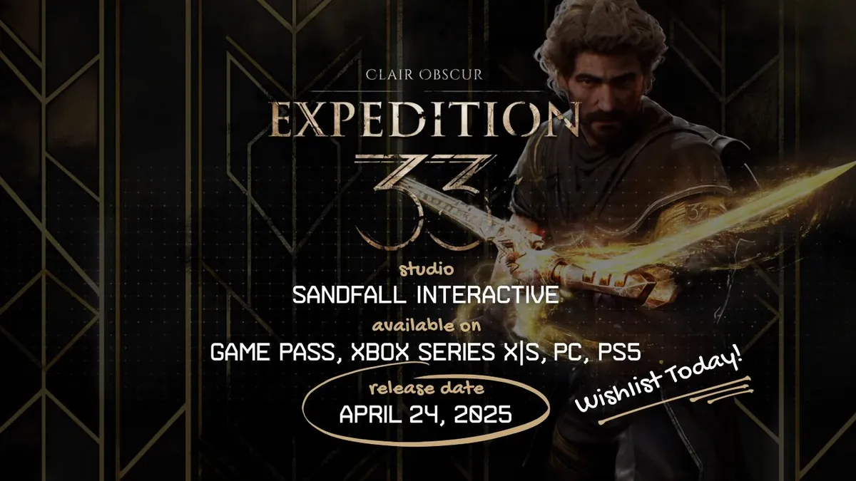 Hlavní obrázek článku: Nový trailer na hru Clair Obscur: Expedition 33, vyjde letos v dubnu