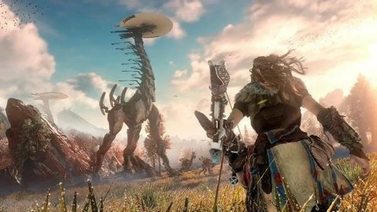 Hlavní obrázek článku: 8 minut dlouhé gameplay video na Horizon Zero Dawn