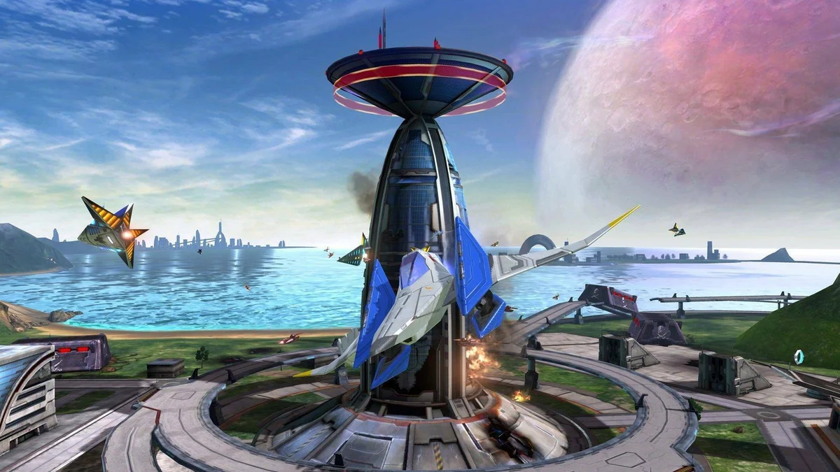 Krátký animovaný filmeček Star Fox Zero: The Battle Begins