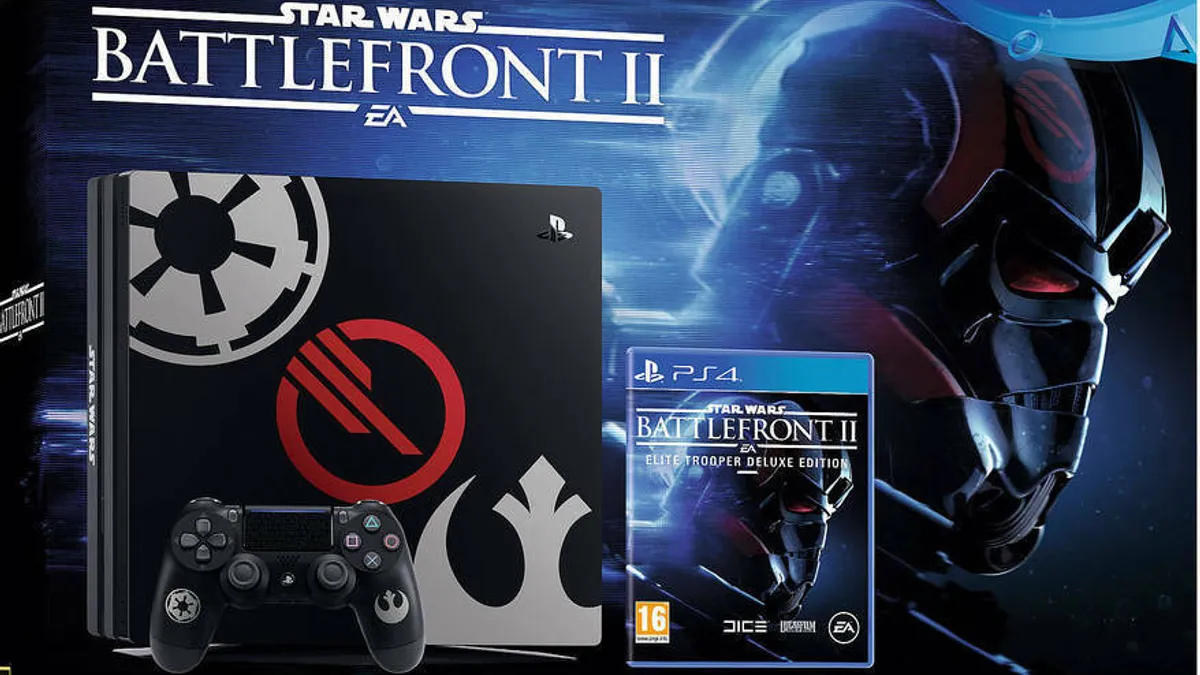 Hlavní obrázek článku: Oznámen PS4 bundle s hrou Star Wars Battlefront II