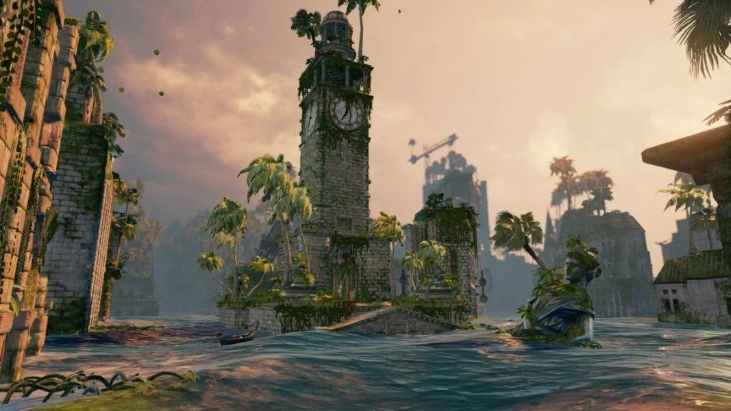 Submerged