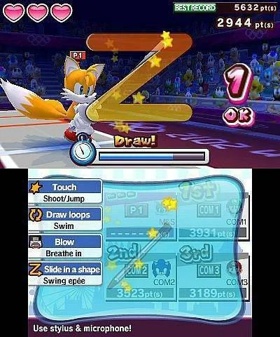 Oznámena aplikace Mario & Sonic