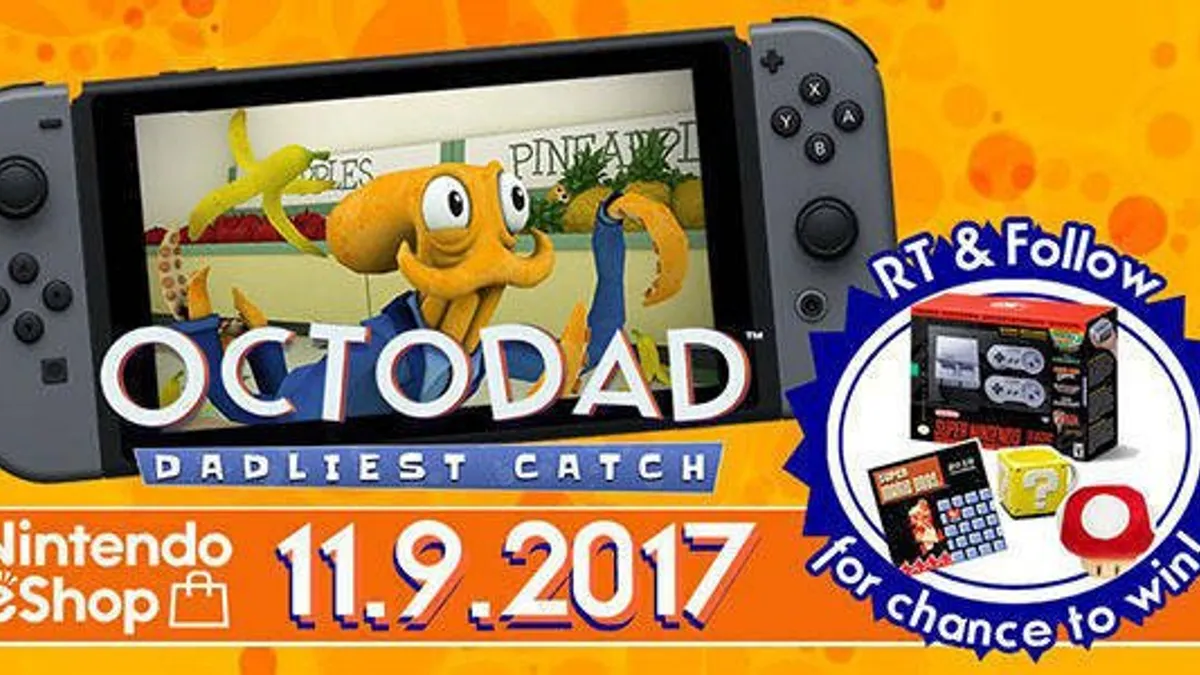 Hlavní obrázek článku: Octodad: Dadliest Catch vyjde příští týden pro Nintendo Switch