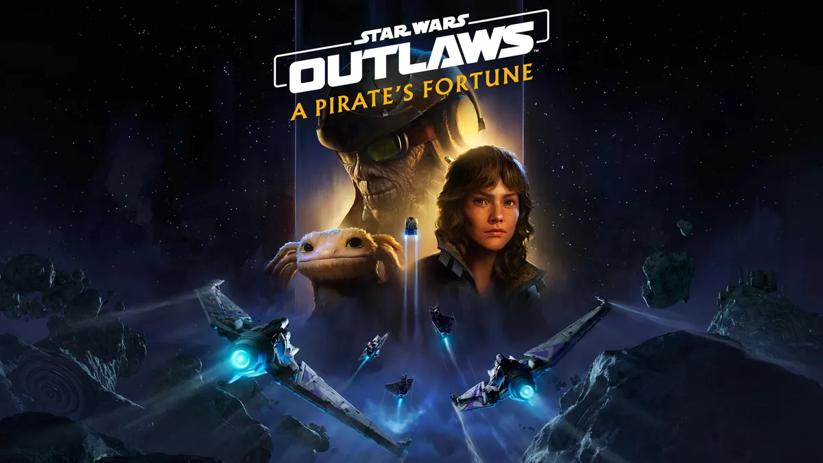 Hlavní obrázek článku: Hra Star Wars Outlaws dostala druhé příběhové rozšíření A Pirate's Fortune