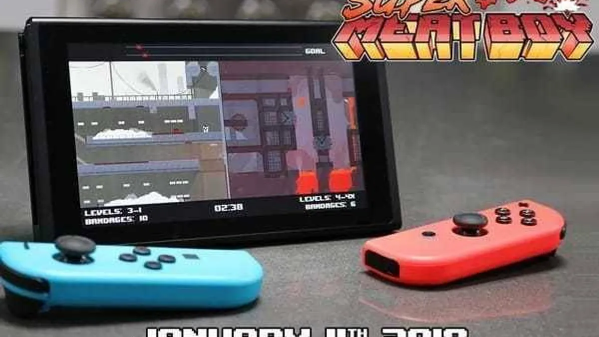 Hlavní obrázek článku: Super Meat Boy má termín vydání pro Nintendo Switch