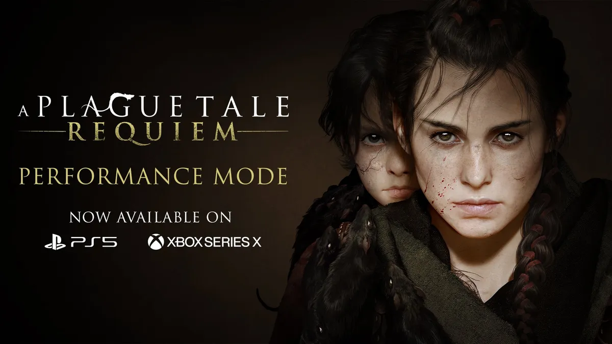 Hlavní obrázek článku: Hra A Plague Tale Requiem dostává na konzolích PlayStation 5 a Xbox Series X Performance režim