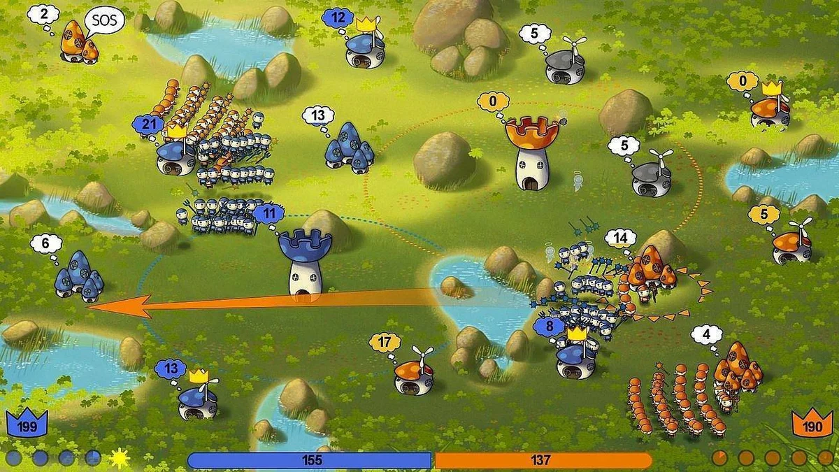 Mushroom Wars