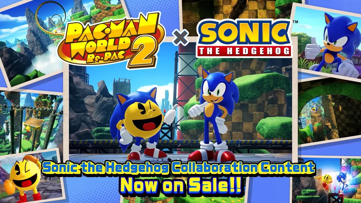 Hlavní obrázek článku: Plošinovka Pac-Man World 2 Re-Pac dostala rozšíření inspirované Sonicem 