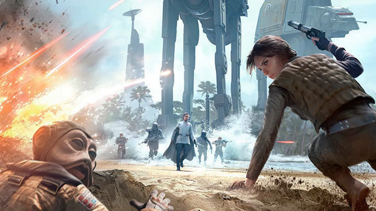 Hlavní obrázek článku: Star Wars Battlefront Rogue One: Scarif – trailer