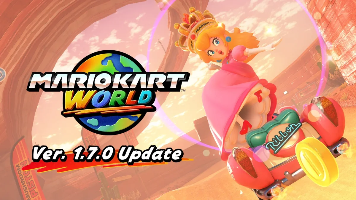 Hlavní obrázek článku: Hra Mario Kart World dostala novou větší aktualizaci