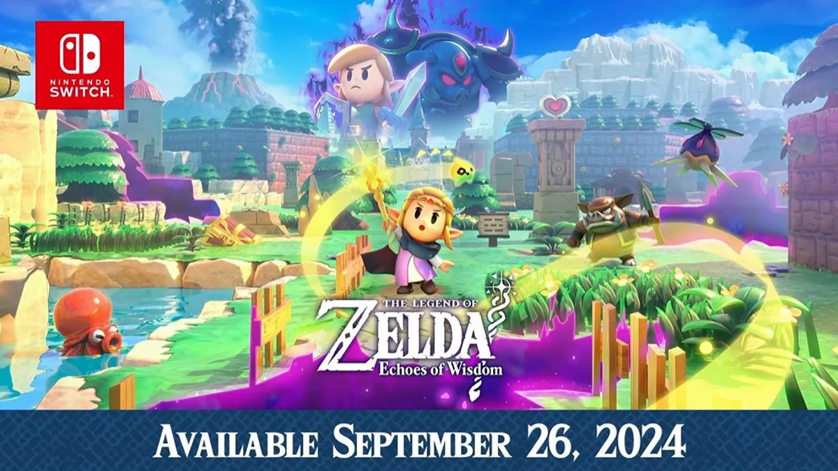 Hlavní obrázek článku: Oznámena hra The Legend of Zelda: Echoes of Wisdom, vyjde koncem září