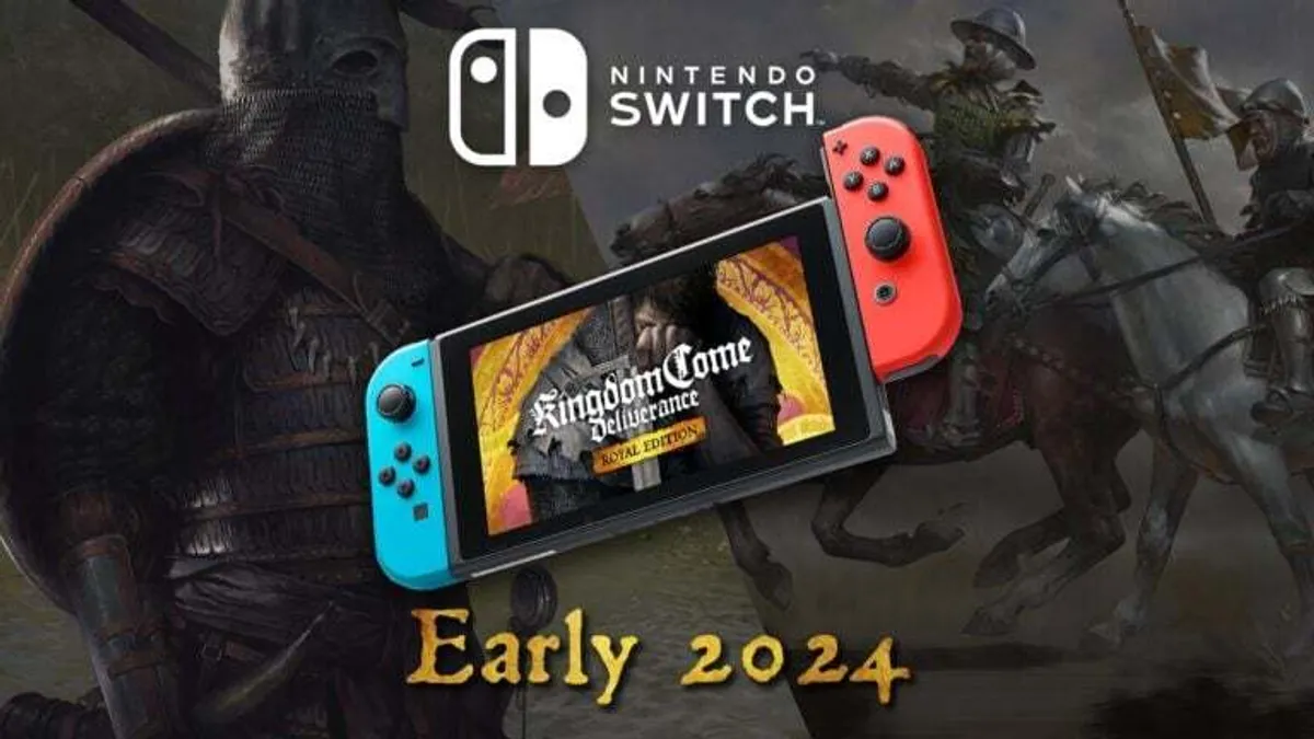 Hlavní obrázek článku: Začátkem příštího roku vyjde Kingdom Come: Deliverance Royal Edition pro Nintendo Switch, obsahovat bude český dabing