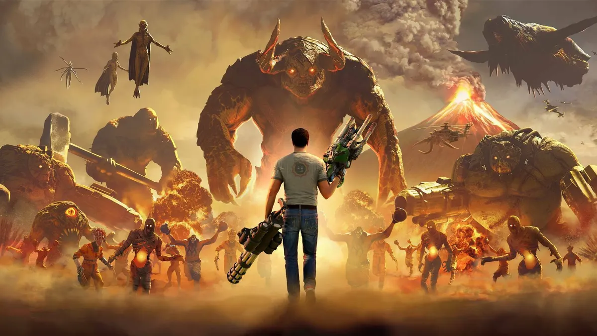 Hlavní obrázek článku: Hra Serious Sam 4 vyšla pro Xbox Series X/S a PlayStation 5, je dostupná v předplatném Xbox Game Pass