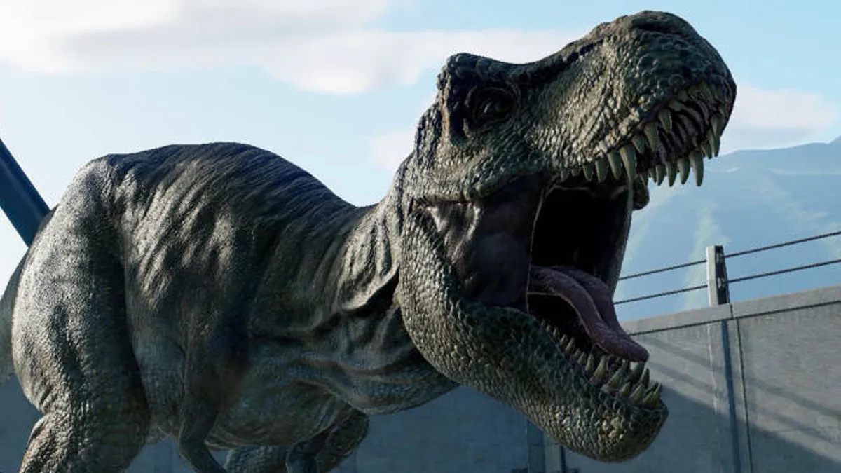 Hlavní obrázek článku: Pohled na dinosaury z Jurassic World Evolution