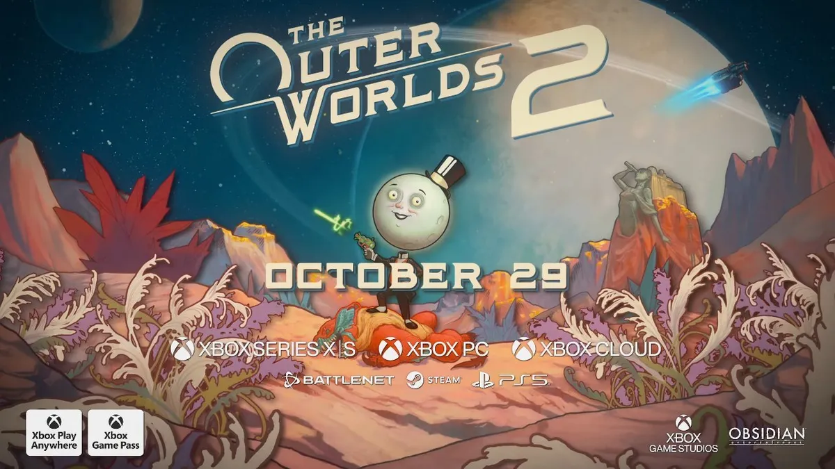 Hlavní obrázek článku: Nový trailer a prezentace hry The Outer Worlds 2, vyjde koncem října