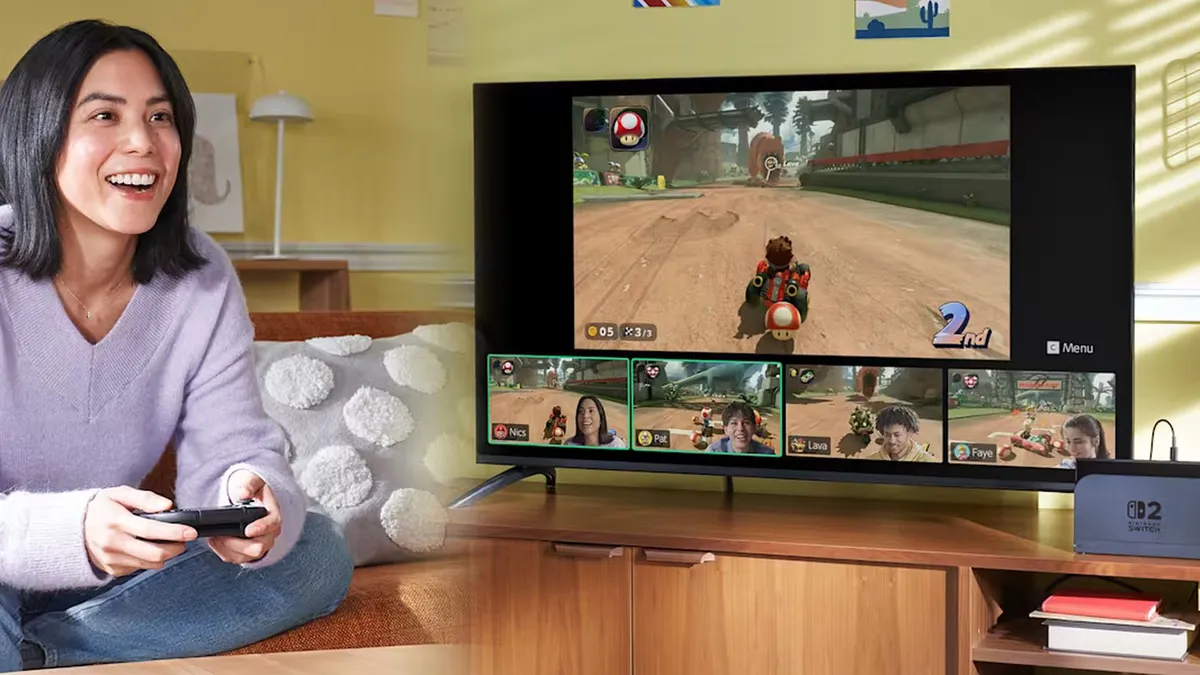 Hlavní obrázek článku: K používání GameChatu na konzoli Nintendo Switch 2 bude nutné zadat telefonní číslo