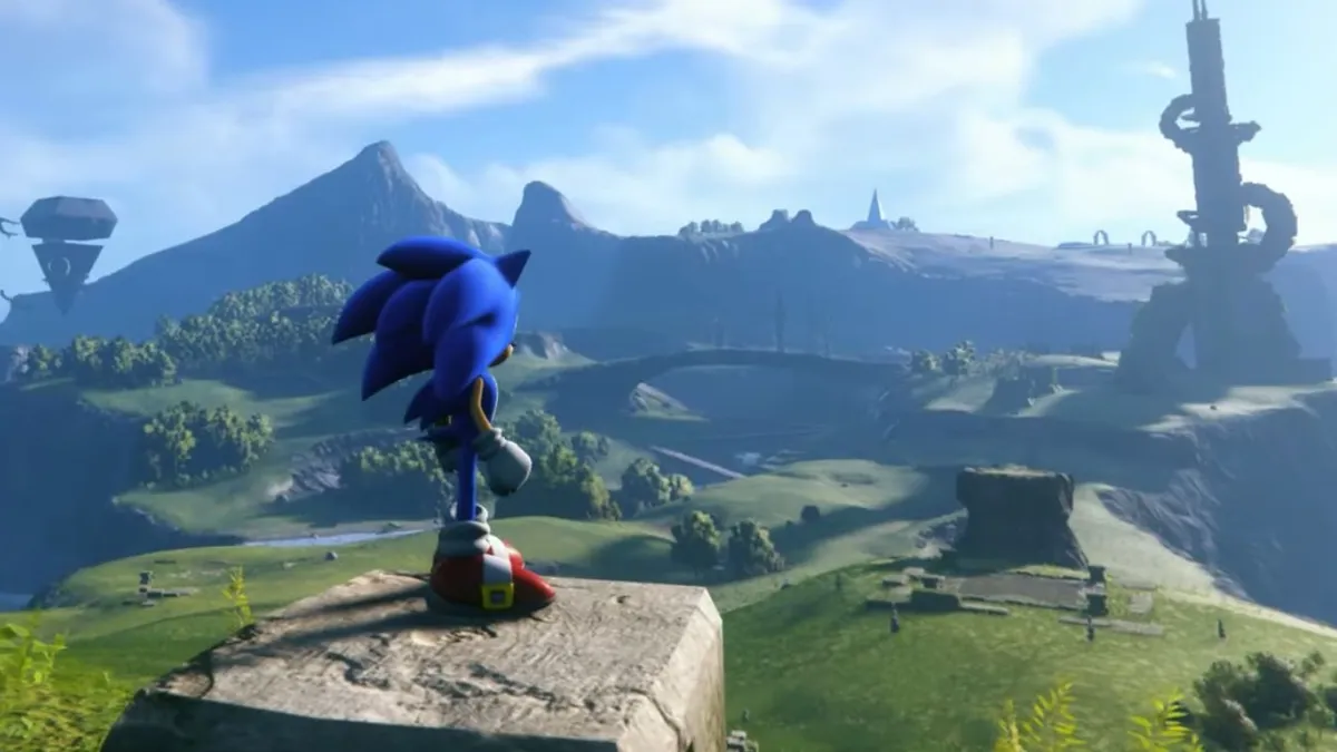 Hlavní obrázek článku: Nový trailer na plošinovku Sonic Frontiers představuje herní možnosti