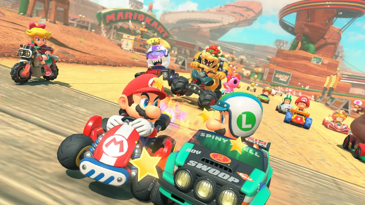 Hlavní obrázek článku: Nové obrázky z Mario Kart World ukazují možnosti Photo režimu