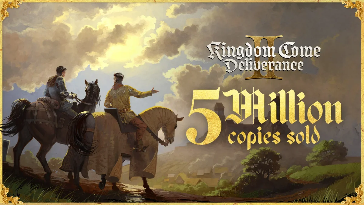 Hlavní obrázek článku:  Hry Kingdom Come: Deliverance II se během jednoho roku prodalo 5 milionů kopií