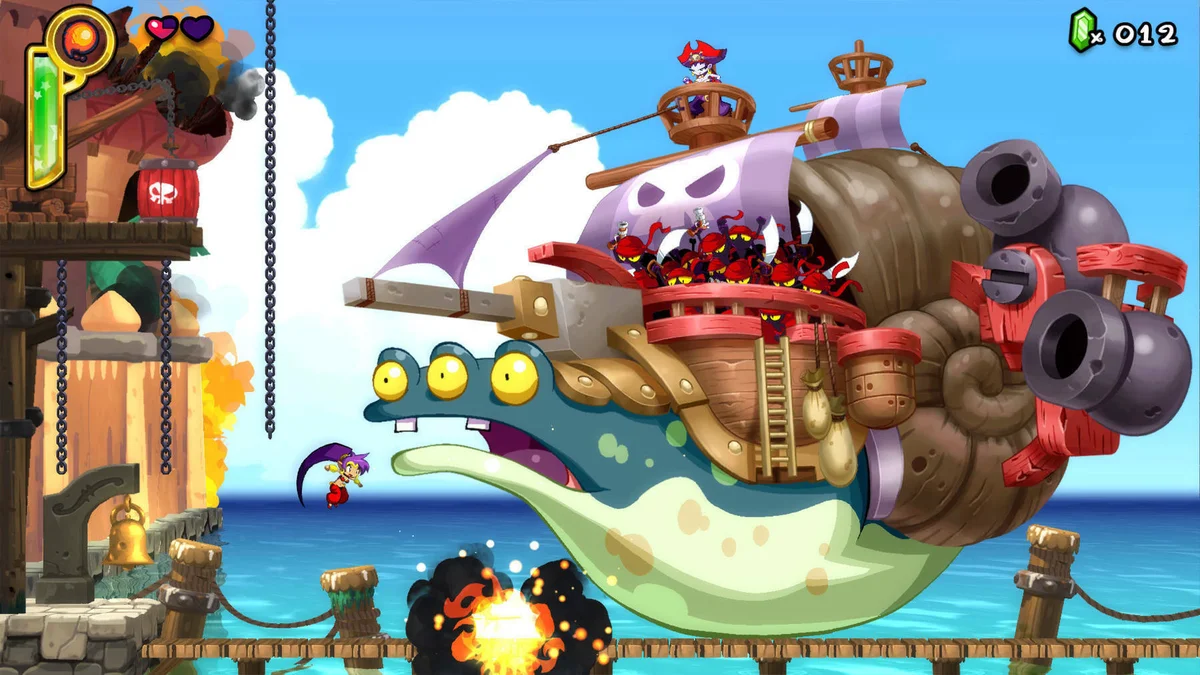Hlavní obrázek článku: Launch trailer na plošinovku Shantae: Half-Genie Hero