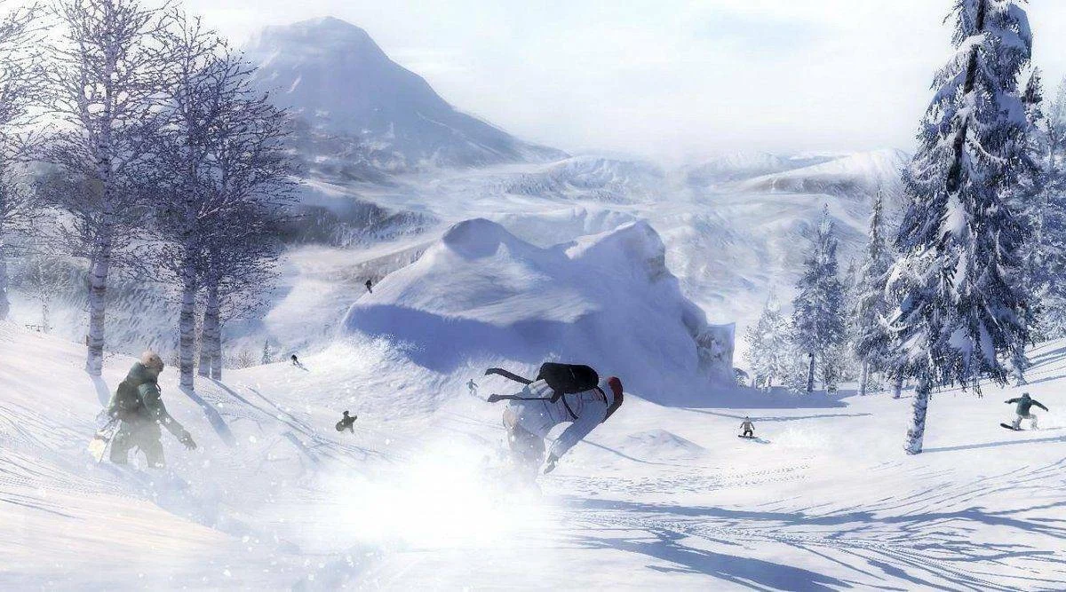 Shaun White Snowboarding