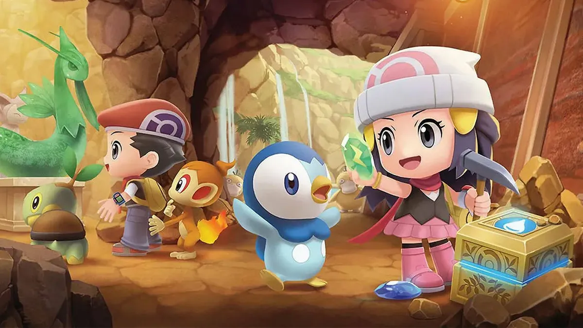 Hlavní obrázek článku: Day 1 update hry Pokémon Brilliant Diamond/Shining Pearl zpřístupní endgame obsah i finální filmeček