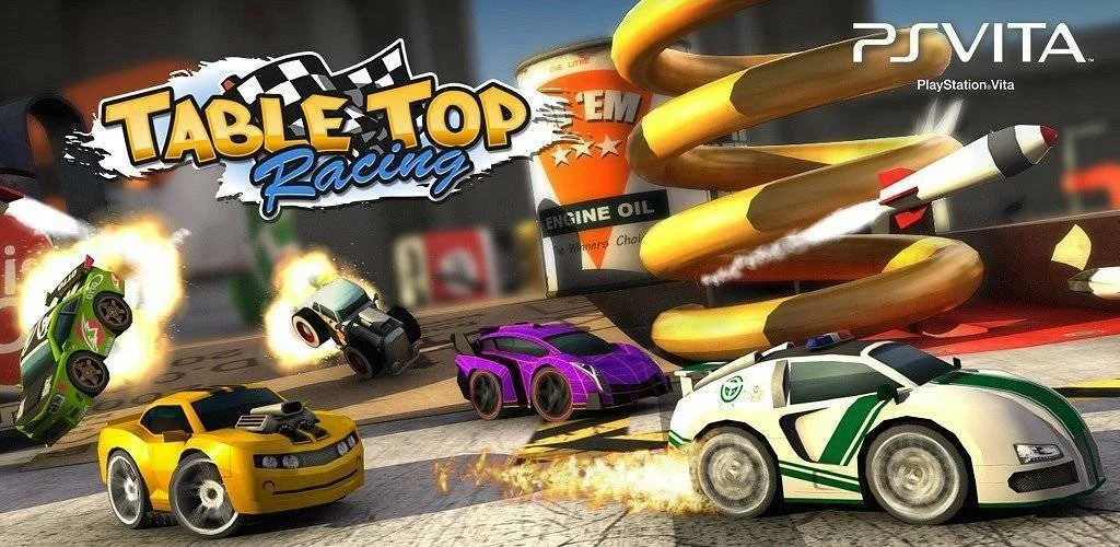 Zítra vychází na PSV hra Table Top Racing – launch trailer