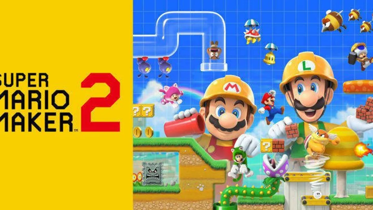 Hlavní obrázek článku: Nyní můžete v Super Mario Maker 2 nahrát ostatním více úrovní