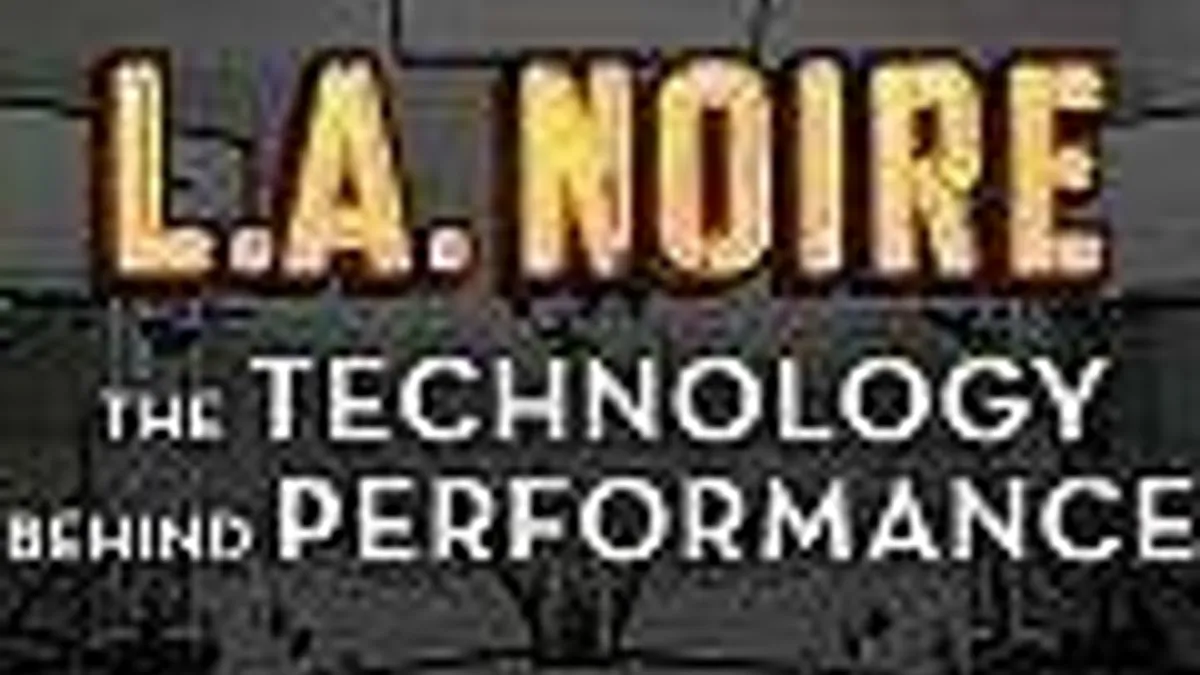 Hlavní obrázek článku: L.A. Noire video o technologii obličejů