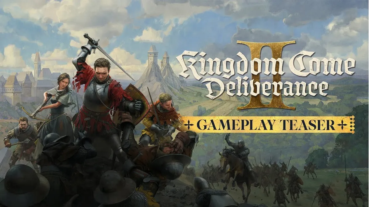 Hlavní obrázek článku: Nový gameplay trailer na hru Kingdom Come: Deliverance II, odhalena sběratelská edice