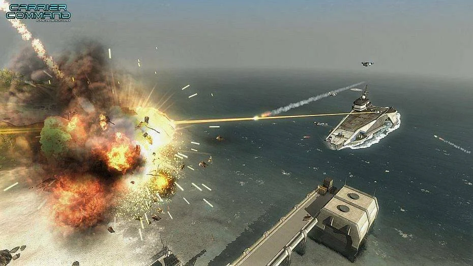 E3 prezentace Carrier Command: Gaea Mission