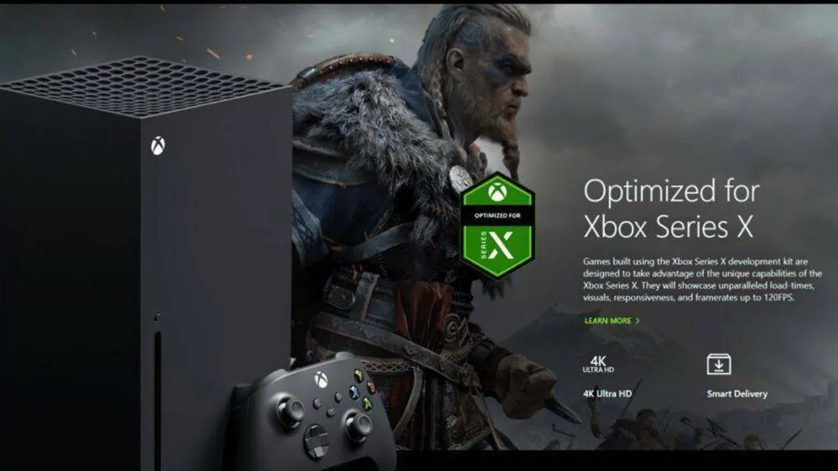 Hlavní obrázek článku: Assassin’s Creed Valhalla běží na Xbox Series X ve 4K a 30fps