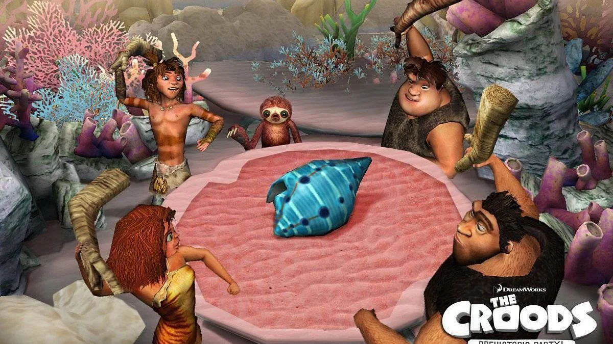 Launch trailer na The Croods: Prehistoric Party!