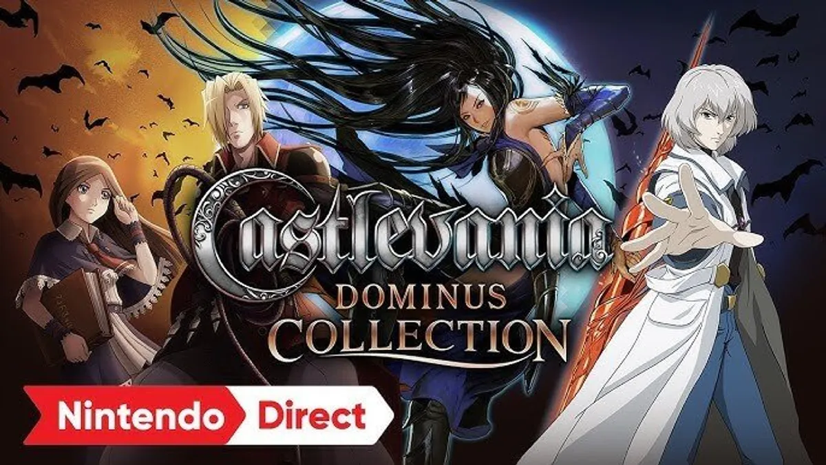 Hlavní obrázek článku: Oznámena kolekce Castlevania Dominus Collection, vychází už dnes