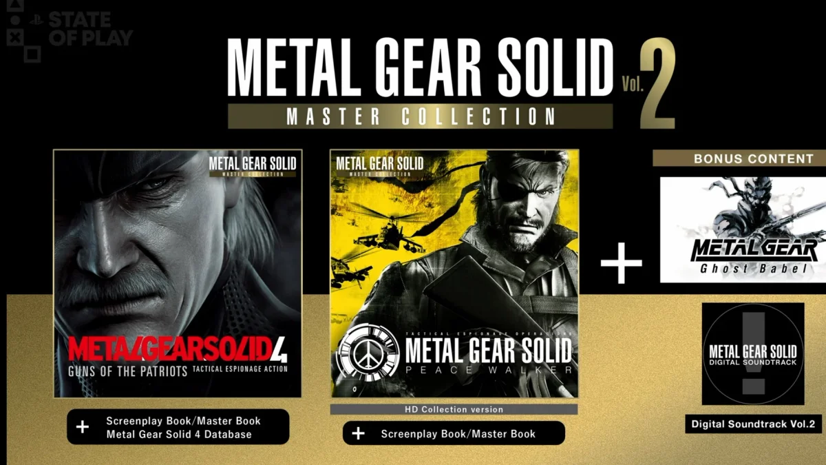 Hlavní obrázek článku: Konami oznámilo Metal Gear Solid Master Collection Vol. 2, vyjde koncem srpna 