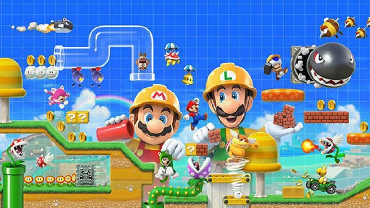 Hlavní obrázek článku: Super Mario Maker 2 má datum vydání