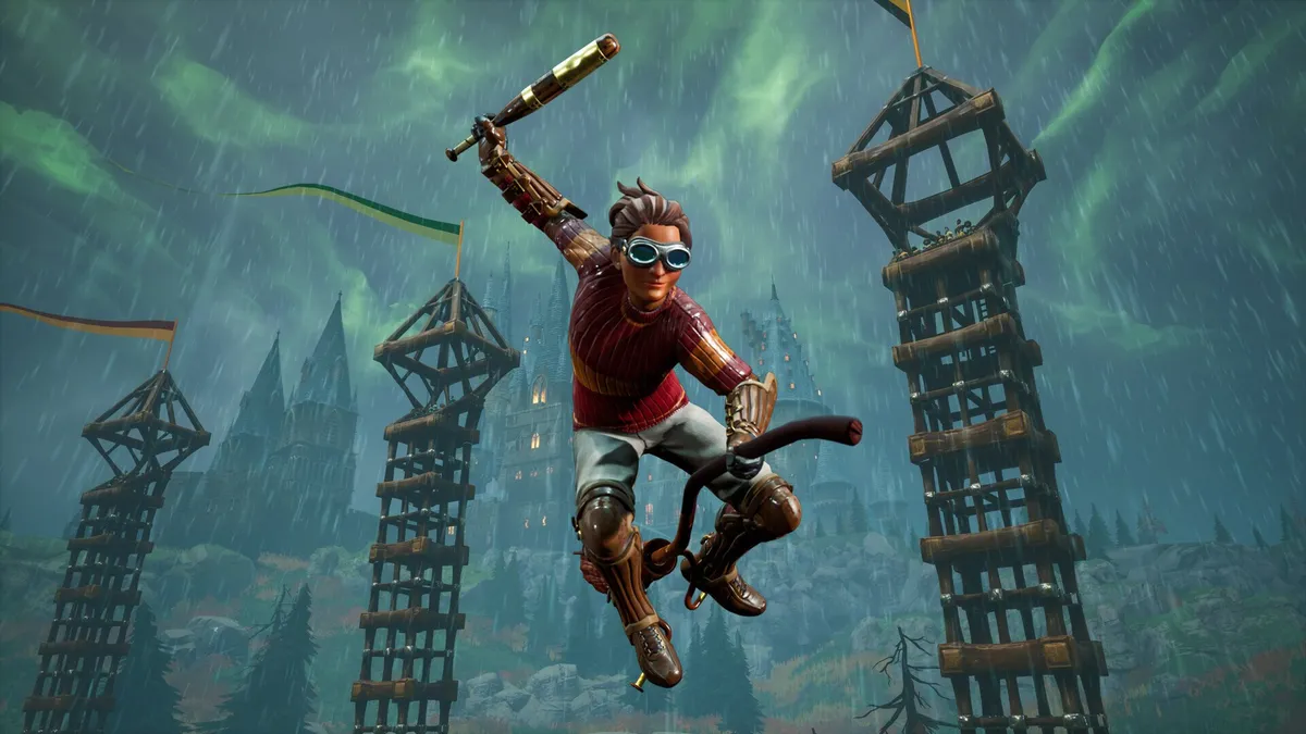 Hlavní obrázek článku: Příští týden vycházející hra Harry Potter: Quidditch Champions se připomíná gameplay trailerem