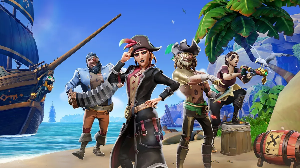 Hlavní obrázek článku: Studio Rare představuje funkce PS5 verze hry Sea of Thieves