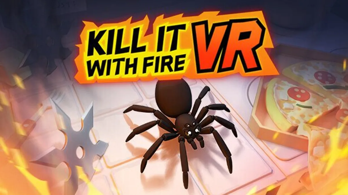 Hlavní obrázek článku: Nový trailer na hru Kill It With Fire VR, v ní budete likvidovat pavouky