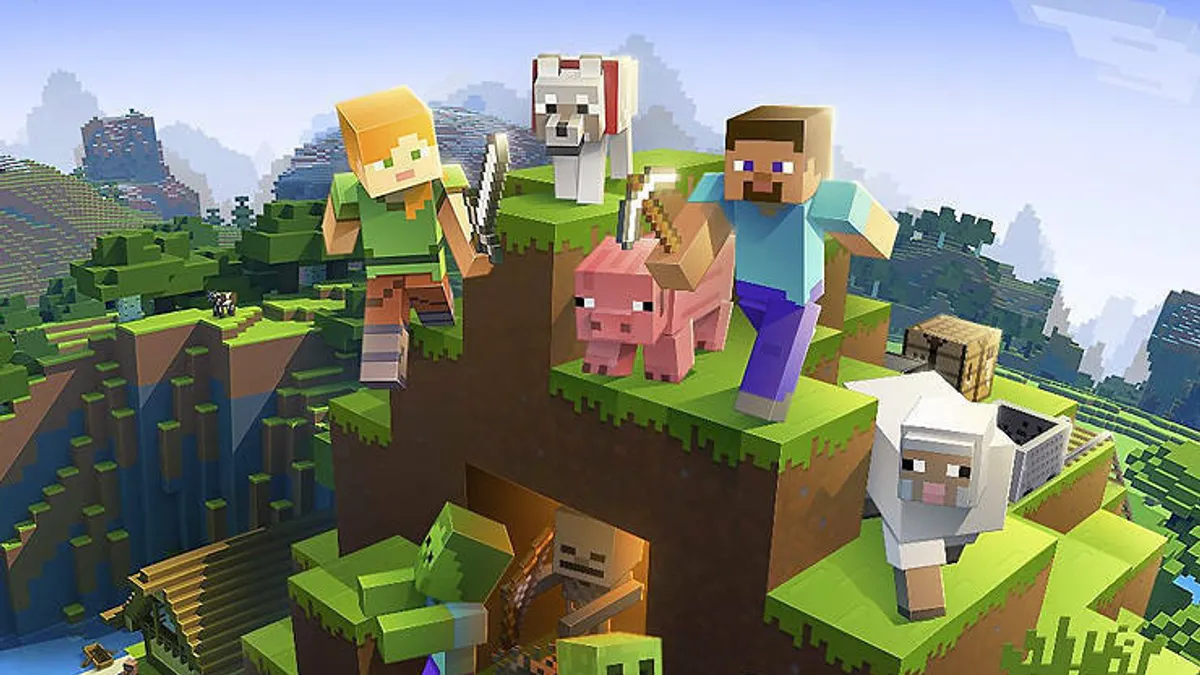 Hlavní obrázek článku: Minecraft se dostane příští měsíc do služby to Xbox Game Pass